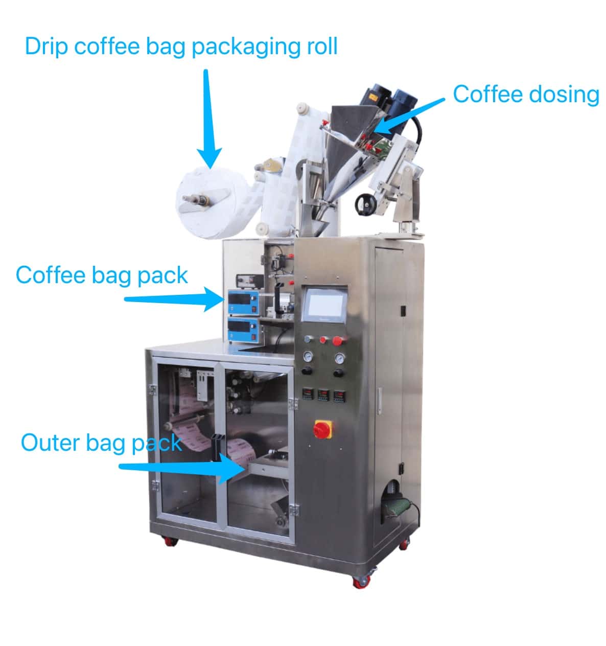 drip coffee bag machine