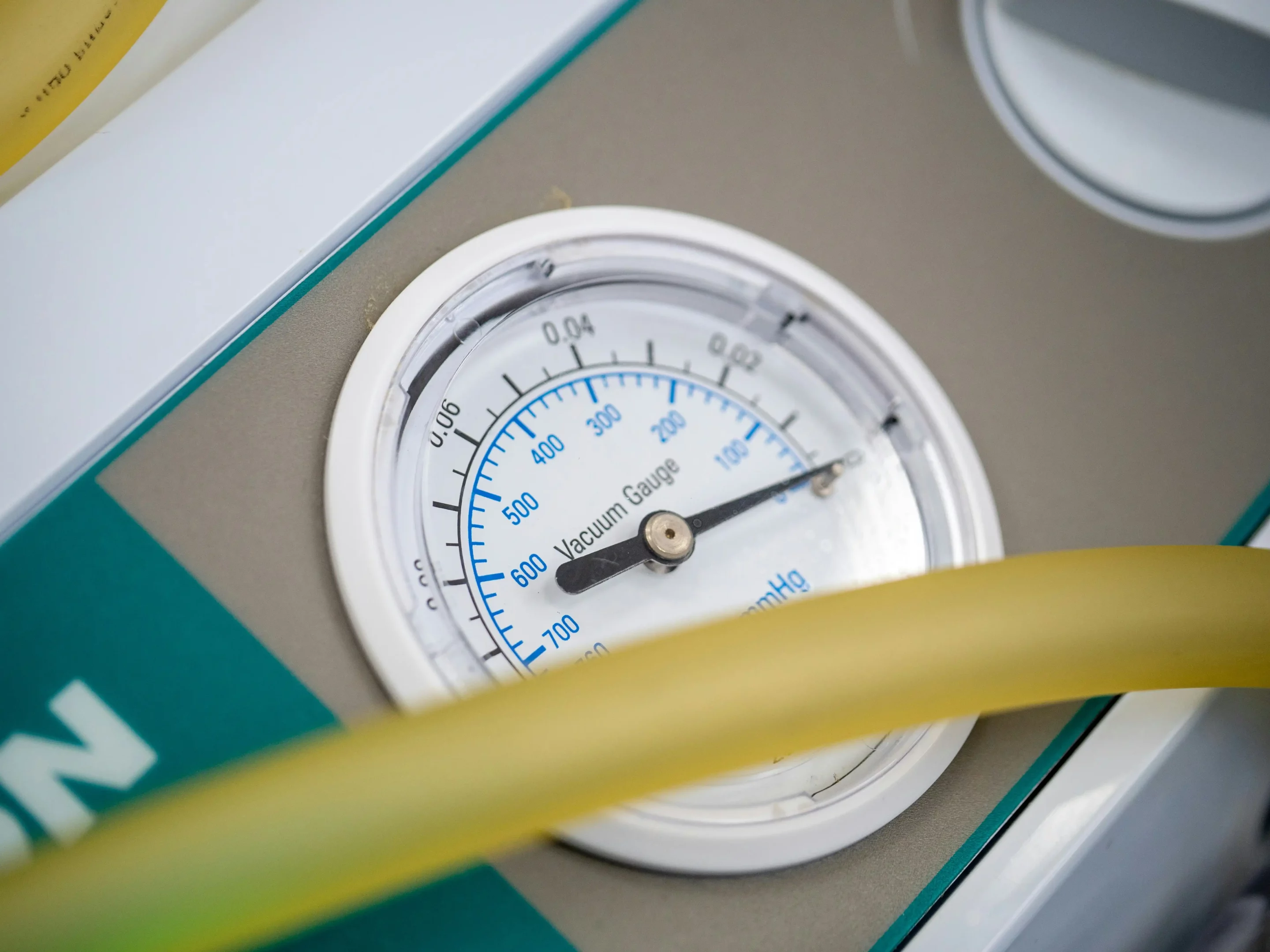 pouch rotary sealing jaws temperature gauge