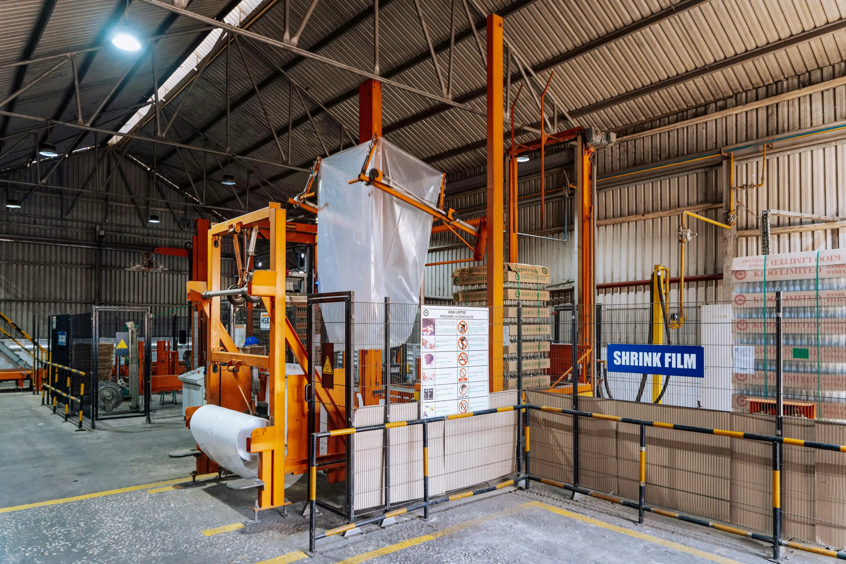 premade bag packaging line changeover