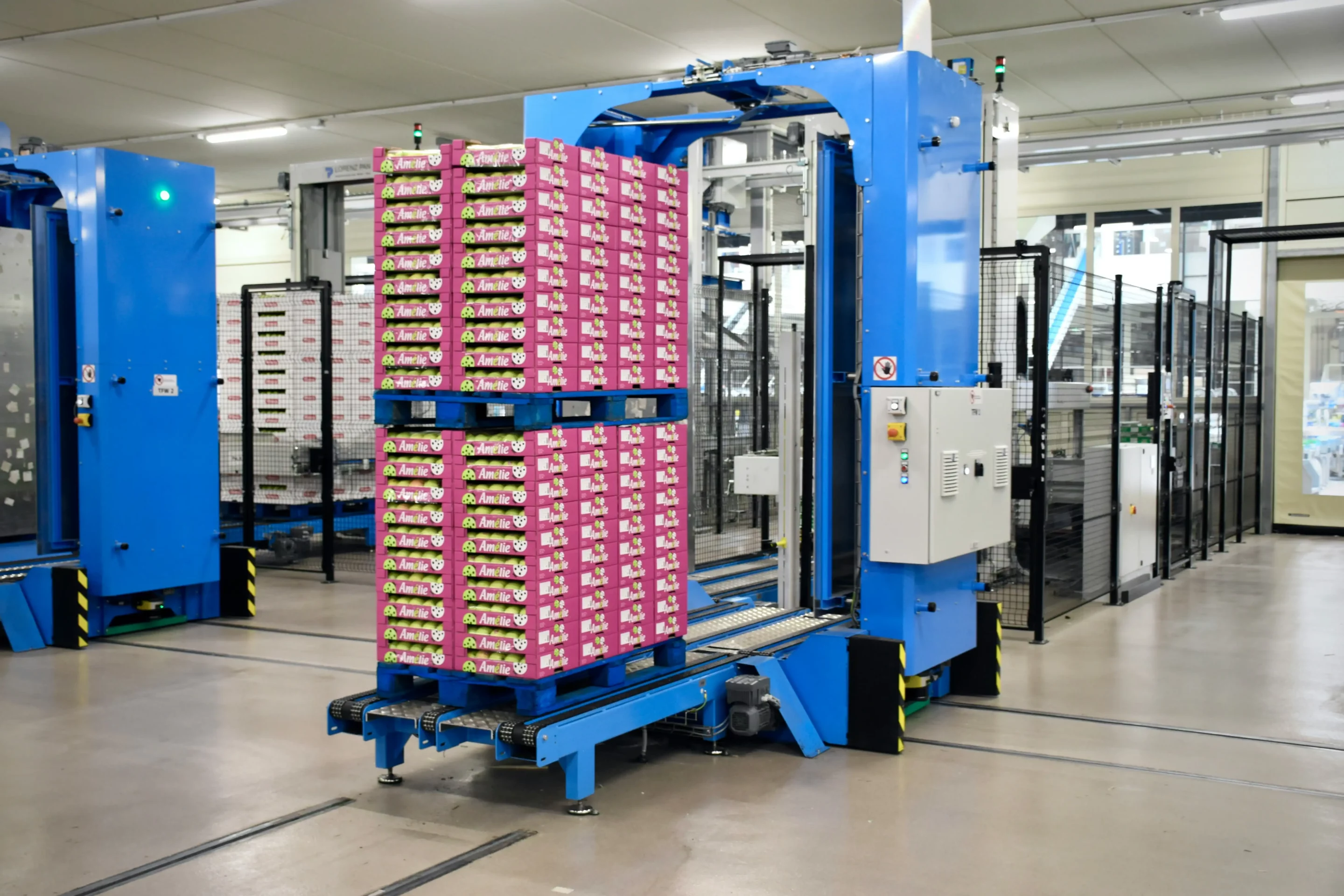 servo motor film unwind system