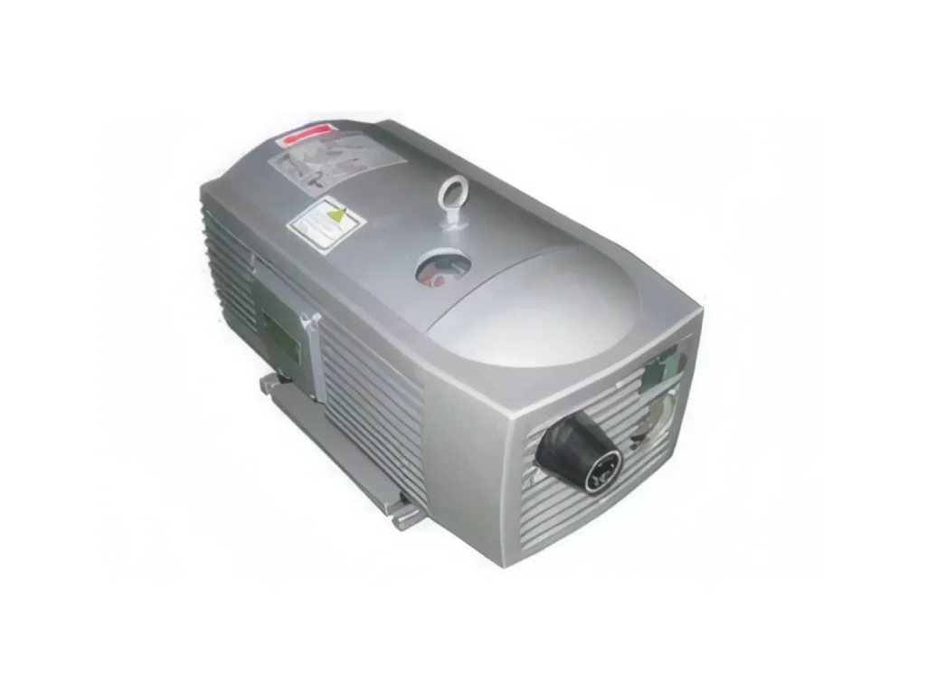 Becker vacuum pump for rotary packaging machine.